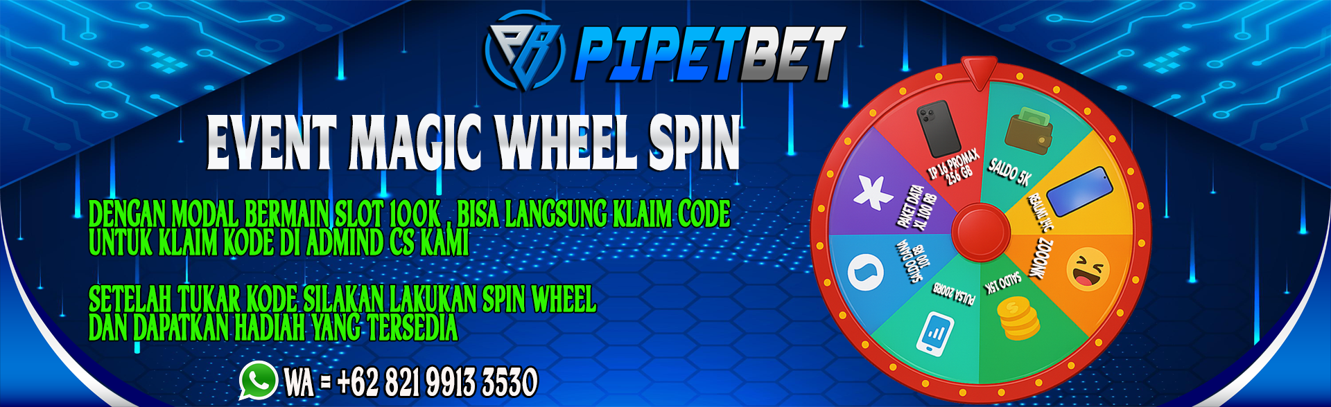 event wheel spin